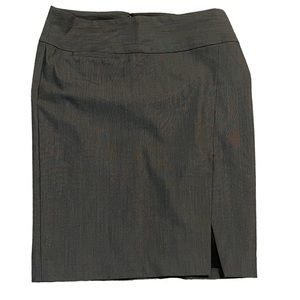 Express Design Studio Gray Pencil Skirt